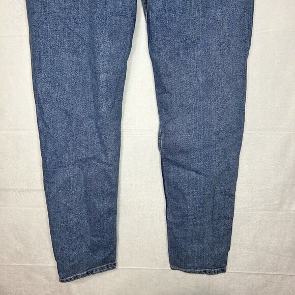 ASOS Mom Jeans Womens Size 26x32 High Rise Distressed Destroyed Stretch - Picture 7 of 7